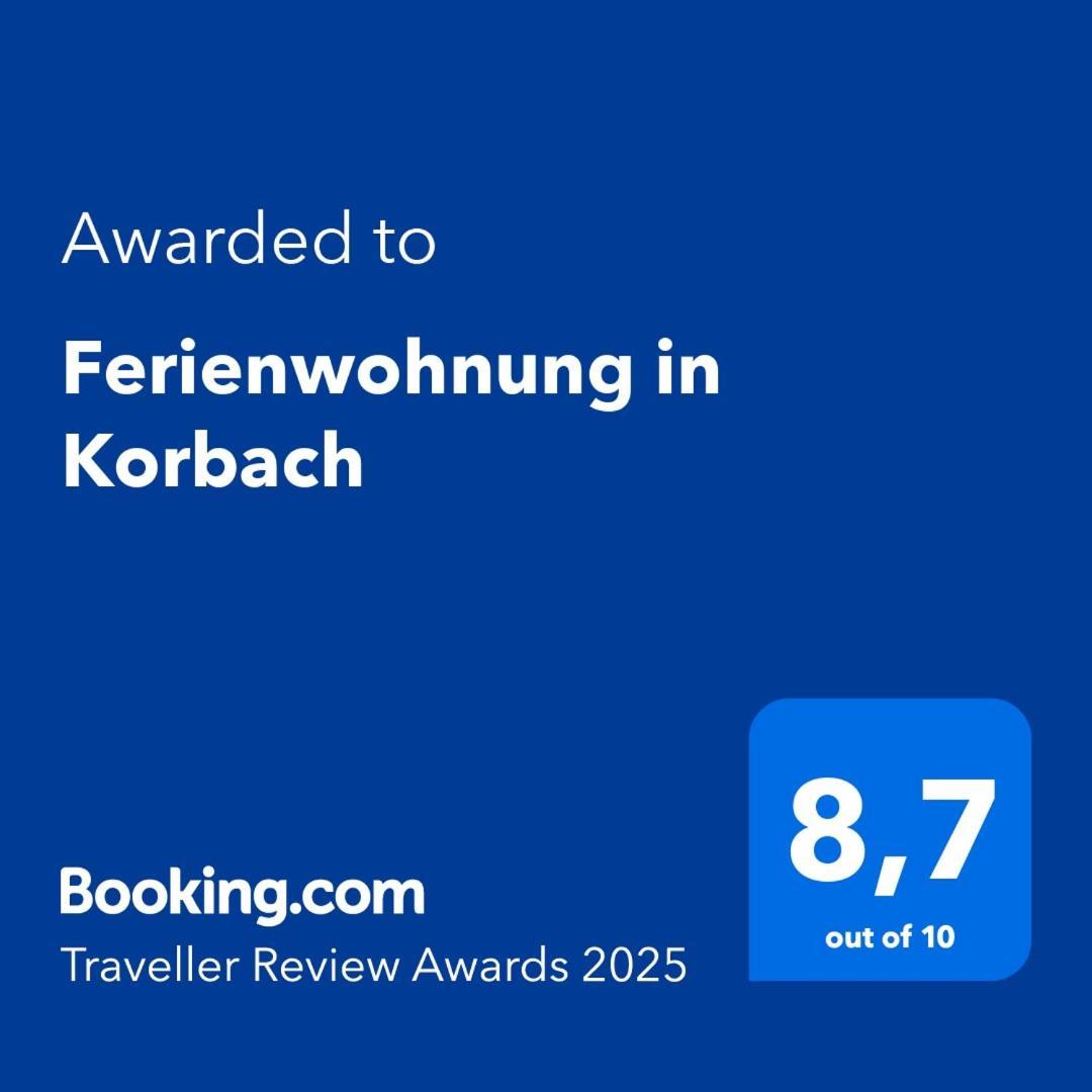 Ferienwohnung In Корбах Экстерьер фото